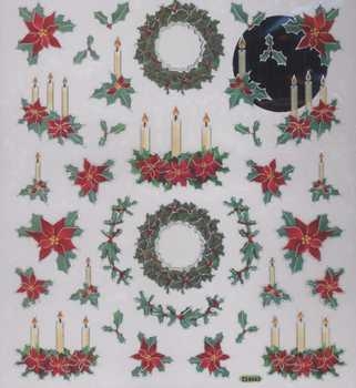 Sticker Kerzengesteck